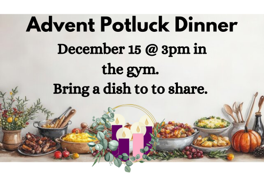 Advent Potluck Dinner