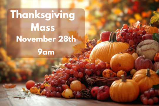 Thanksgiving Mass (540 x 360 px)